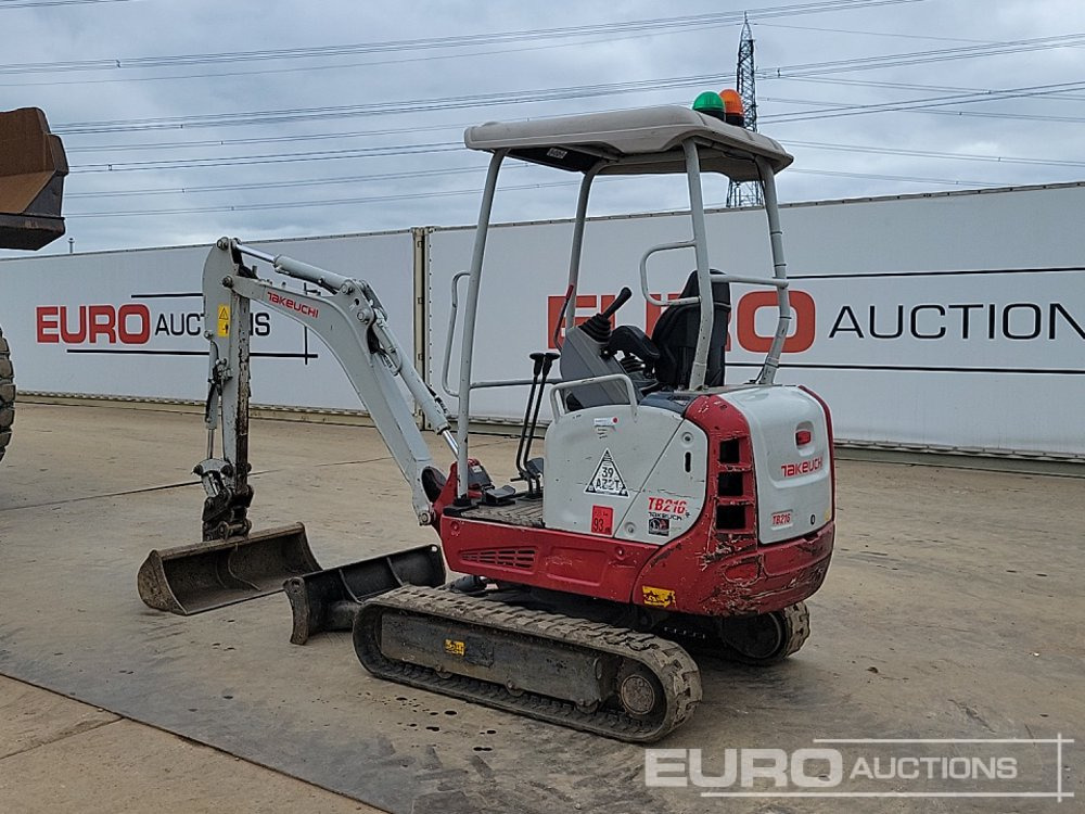 2020 Takeuchi TB216 - Minigraafmachine: afbeelding 3 2020 Takeuchi TB216 - Minigraafmachine: afbeelding 3