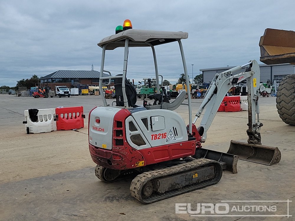 2020 Takeuchi TB216 - Minigraafmachine: afbeelding 5 2020 Takeuchi TB216 - Minigraafmachine: afbeelding 5