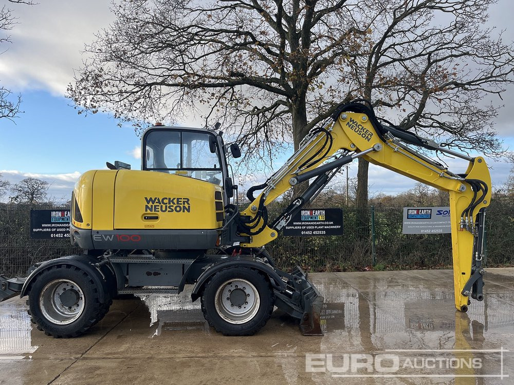 2020 Wacker Neuson EW100 - Mobiele graafmachine: afbeelding 3 2020 Wacker Neuson EW100 - Mobiele graafmachine: afbeelding 3