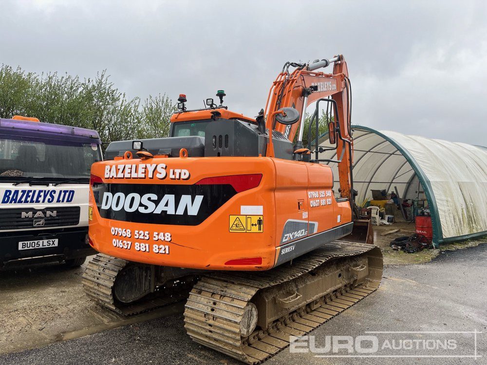 2021 Doosan DX140LC-5 - Rupsgraafmachine: afbeelding 4 2021 Doosan DX140LC-5 - Rupsgraafmachine: afbeelding 4