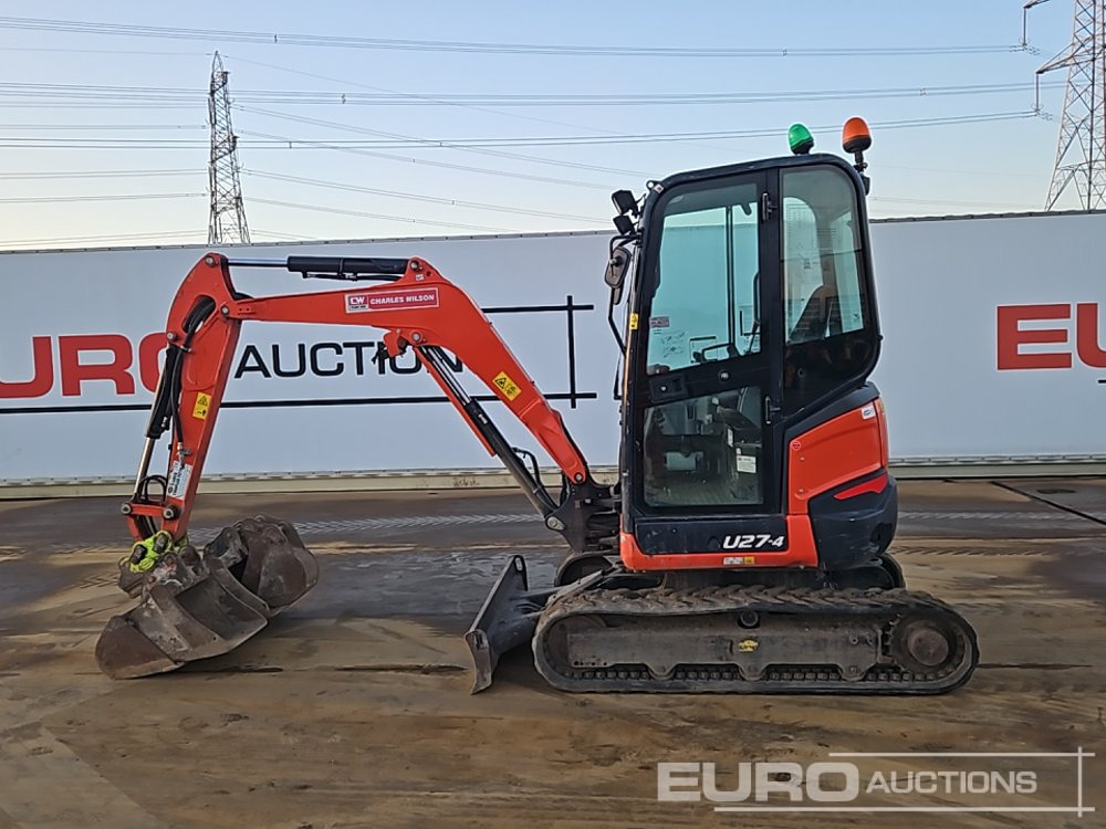 2021 Kubota U27-4 - Minigraafmachine: afbeelding 2 2021 Kubota U27-4 - Minigraafmachine: afbeelding 2