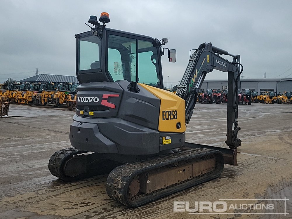 2021 Volvo ECR58F - Minigraafmachine: afbeelding 5 2021 Volvo ECR58F - Minigraafmachine: afbeelding 5