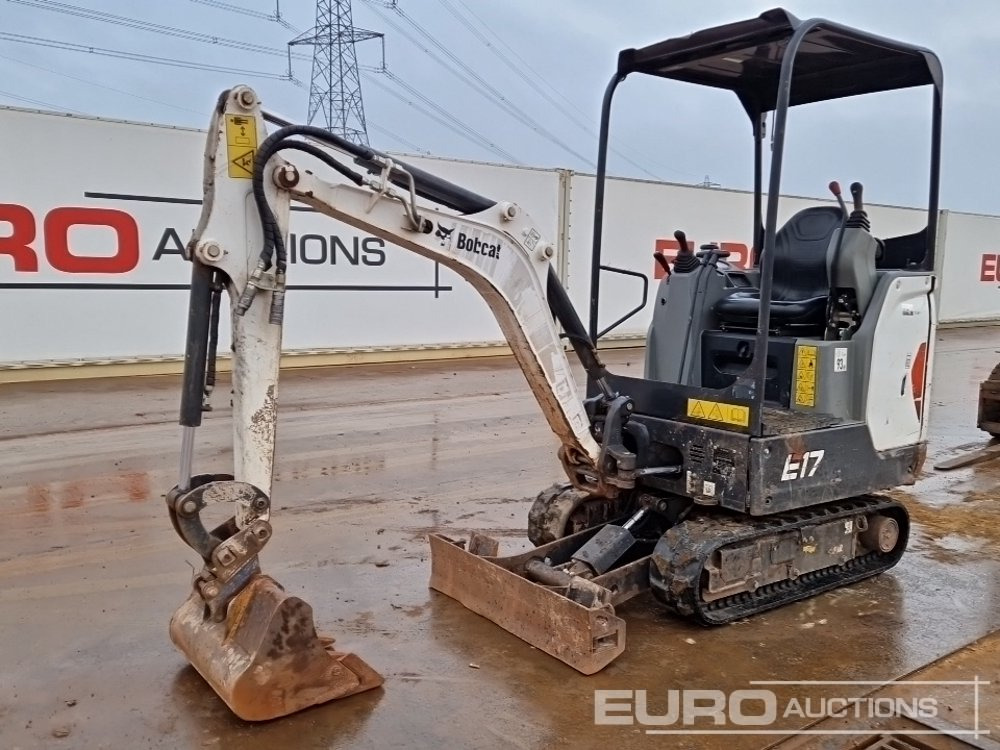 2022 Bobcat E17 - Minigraafmachine: afbeelding 1 2022 Bobcat E17 - Minigraafmachine: afbeelding 1