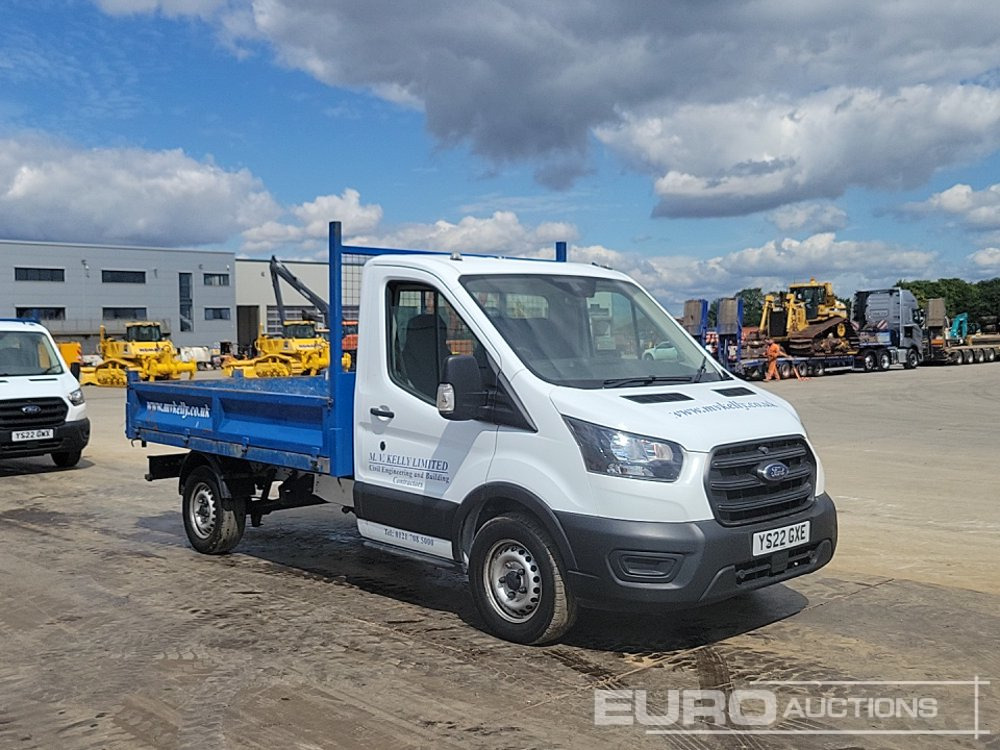 Kipper bestelwagen 2022 Ford Transit 350: afbeelding 7