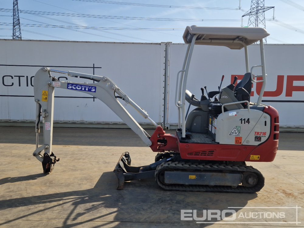 2022 Takeuchi TB216 - Minigraafmachine: afbeelding 2 2022 Takeuchi TB216 - Minigraafmachine: afbeelding 2