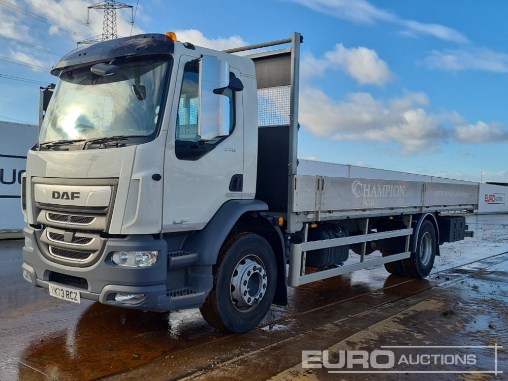 2023 DAF LF230 - Vrachtwagen met open laadbak: afbeelding 1 2023 DAF LF230 - Vrachtwagen met open laadbak: afbeelding 1