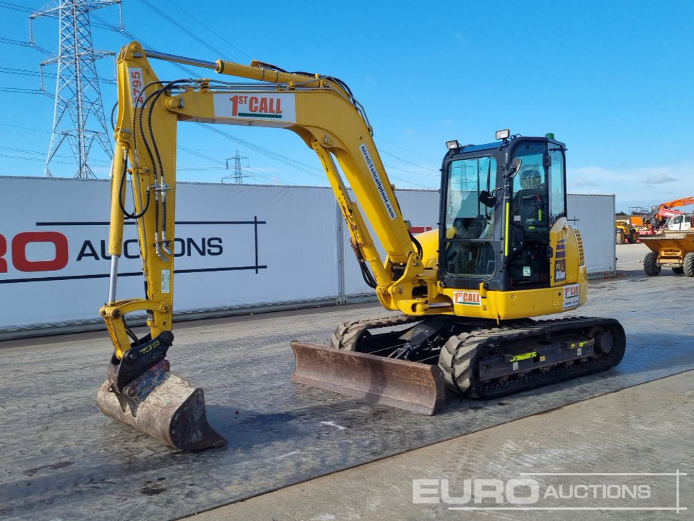 2023 Komatsu PC80 - Minigraafmachine: afbeelding 1 2023 Komatsu PC80 - Minigraafmachine: afbeelding 1
