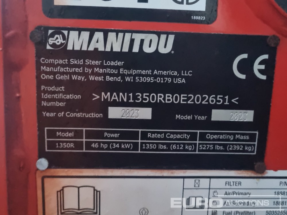Schranklader 2023 Manitou 1350R: afbeelding 33 Schranklader 2023 Manitou 1350R: afbeelding 33