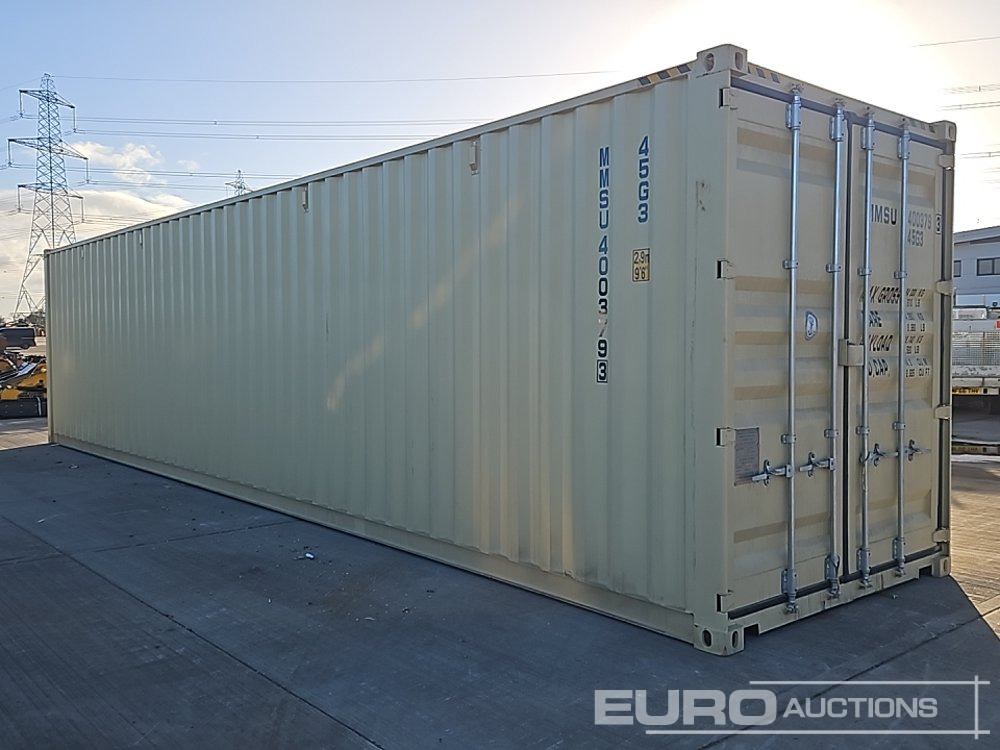 2025 40' x 8' High Cube Container, 4 Side Doors, 1 End Door (Cannot Be Reconsigned) - Zeecontainer: afbeelding 5 2025 40' x 8' High Cube Container, 4 Side Doors, 1 End Door (Cannot Be Reconsigned) - Zeecontainer: afbeelding 5
