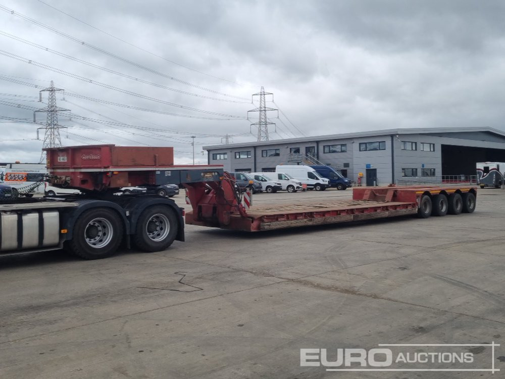 4 Axle Drop Neck Low Loader Trailer, Power Steer, 3" Pin - Dieplader oplegger: afbeelding 1 4 Axle Drop Neck Low Loader Trailer, Power Steer, 3" Pin - Dieplader oplegger: afbeelding 1