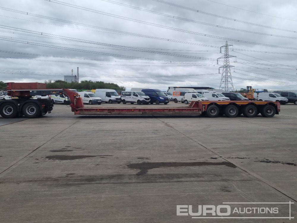 4 Axle Drop Neck Low Loader Trailer, Power Steer, 3" Pin - Dieplader oplegger: afbeelding 2 4 Axle Drop Neck Low Loader Trailer, Power Steer, 3" Pin - Dieplader oplegger: afbeelding 2