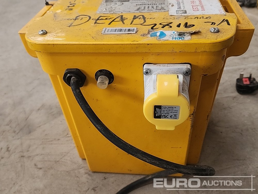 Bouwmaterieel 5Kva Elite Site Transformer: afbeelding 13