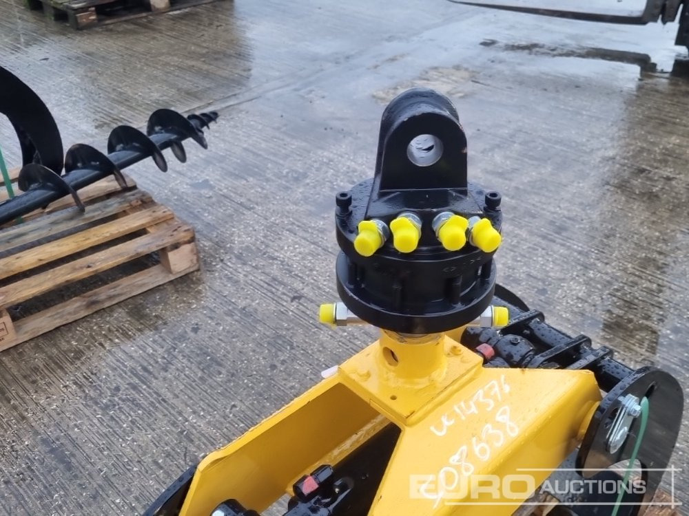 Aanbouwdeel voor Graafmachine Unused JPC 200mm Hydraulic Auger Flight & Drive 25mm Pin to suit Mini Excavator, Hydraulic Rotating Wood Grab to suit Crane: afbeelding 18