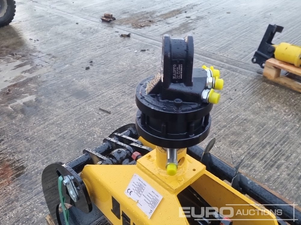 Aanbouwdeel voor Graafmachine Unused JPC 200mm Hydraulic Auger Flight & Drive 25mm Pin to suit Mini Excavator, Hydraulic Rotating Wood Grab to suit Crane: afbeelding 17