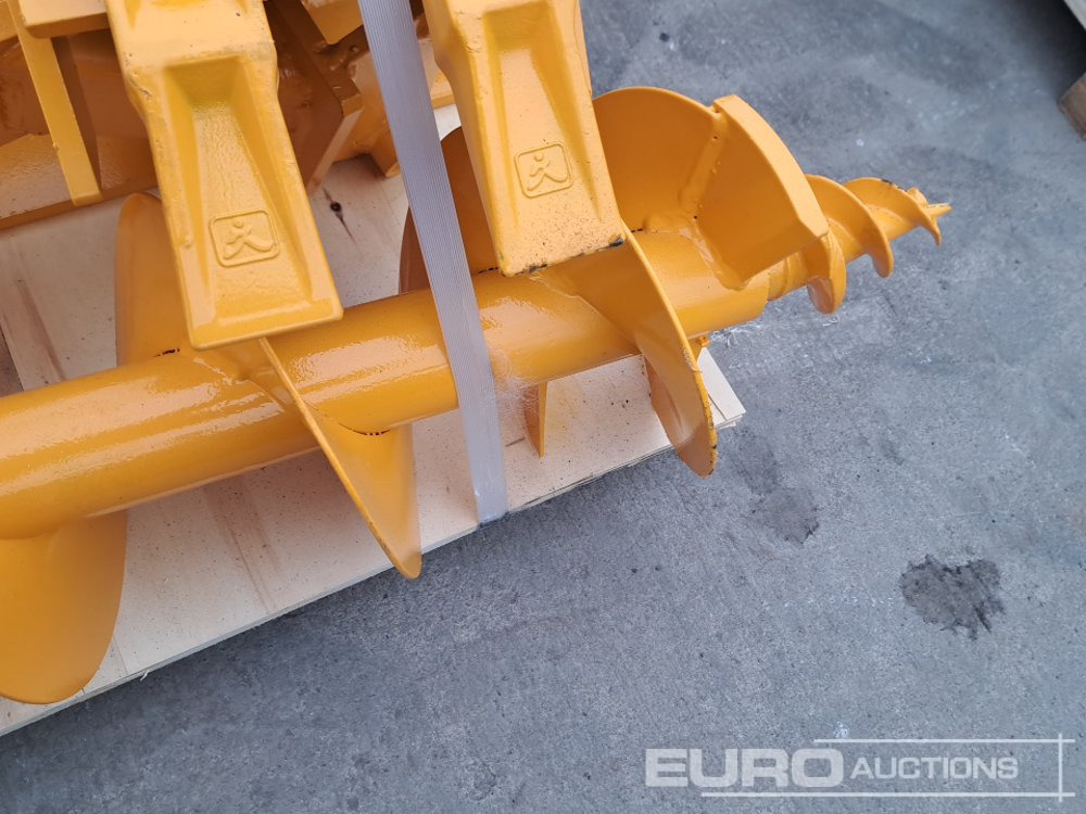 Aanbouwdeel voor Graafmachine Unused Miva Excavator Attachment (8 of), Rake, Ripper, Grab, 12" Auger, 8" Auger, 24" Bucket, 8" Narrow Bucket; 32" Bucket,: afbeelding 8
