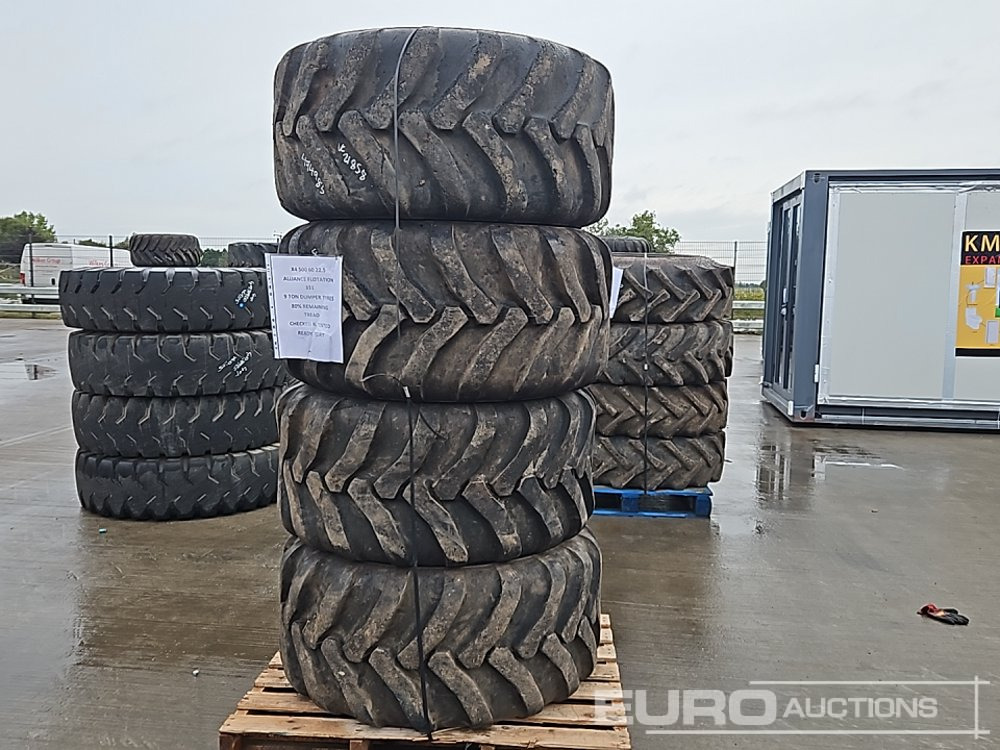 Alliance 500/60-22.5 Tyre (4 of) - Band: afbeelding 4 Alliance 500/60-22.5 Tyre (4 of) - Band: afbeelding 4
