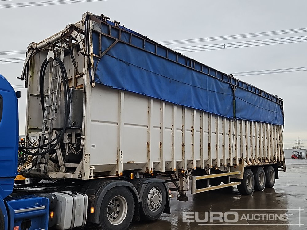 BMI TRAILERS Tri Axle Ejector Trailer, Easy Sheet - Vlakke/ Open oplegger: afbeelding 1 BMI TRAILERS Tri Axle Ejector Trailer, Easy Sheet - Vlakke/ Open oplegger: afbeelding 1