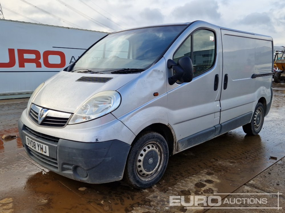 2008 Vauxhall Vivaro - Bedrijfswagen: afbeelding 1 2008 Vauxhall Vivaro - Bedrijfswagen: afbeelding 1