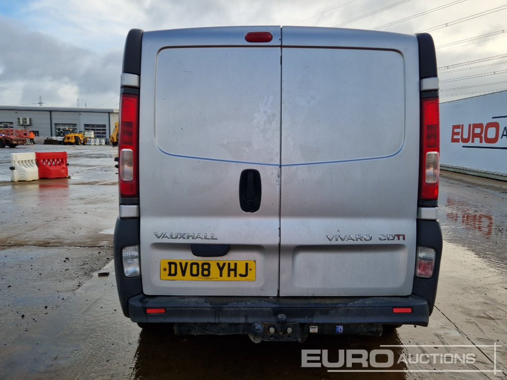 2008 Vauxhall Vivaro - Bedrijfswagen: afbeelding 4 2008 Vauxhall Vivaro - Bedrijfswagen: afbeelding 4