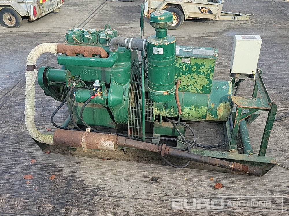 Brush 25kVA Skid Mounted Generator, Lister Engine - Industrie generator: afbeelding 4 Brush 25kVA Skid Mounted Generator, Lister Engine - Industrie generator: afbeelding 4