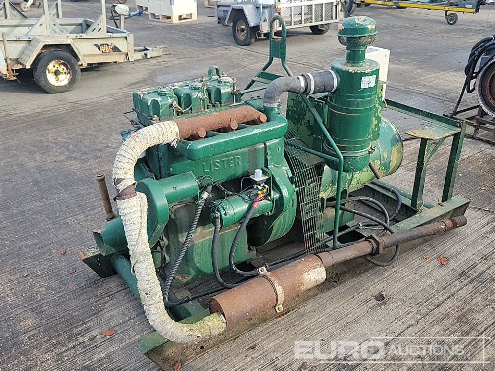 Brush 25kVA Skid Mounted Generator, Lister Engine - Industrie generator: afbeelding 3 Brush 25kVA Skid Mounted Generator, Lister Engine - Industrie generator: afbeelding 3