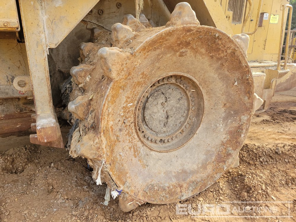 Schapenpootwals/ Grondverdichter CAT 836H: afbeelding 10
