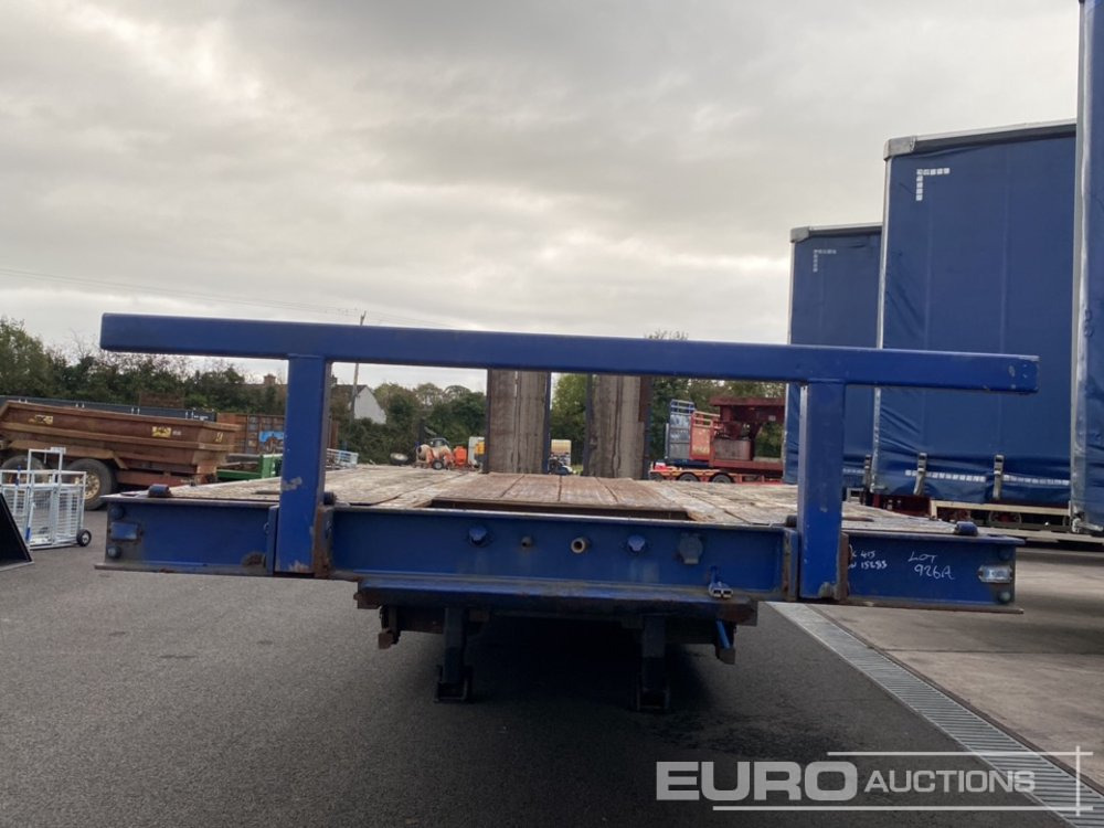 Chieftain Tri Axle Step Frame Low Loader Trailer, Hydraulic Ramps, Neck Ramps - Dieplader oplegger: afbeelding 5 Chieftain Tri Axle Step Frame Low Loader Trailer, Hydraulic Ramps, Neck Ramps - Dieplader oplegger: afbeelding 5