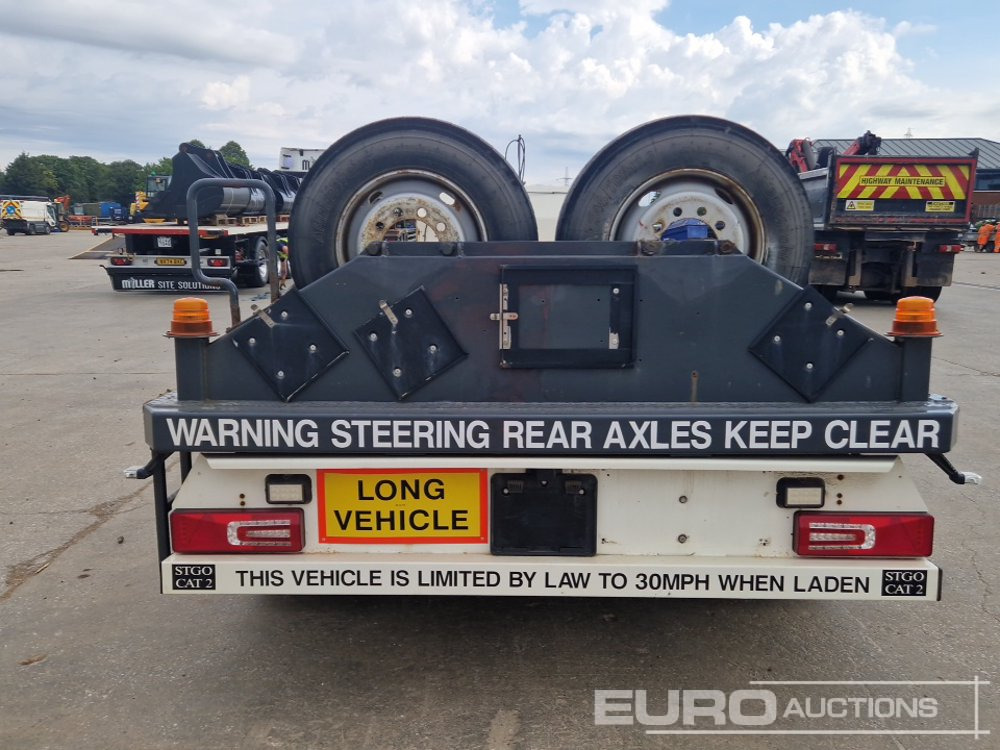 Crane Fruehauf 74 Ton 5 Axle Low Loader Trailer, Rear Steer - Dieplader oplegger: afbeelding 4 Crane Fruehauf 74 Ton 5 Axle Low Loader Trailer, Rear Steer - Dieplader oplegger: afbeelding 4