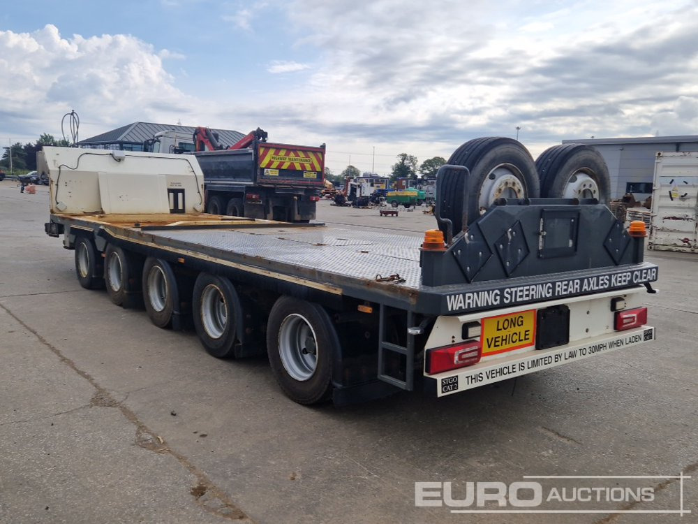 Crane Fruehauf 74 Ton 5 Axle Low Loader Trailer, Rear Steer - Dieplader oplegger: afbeelding 3 Crane Fruehauf 74 Ton 5 Axle Low Loader Trailer, Rear Steer - Dieplader oplegger: afbeelding 3