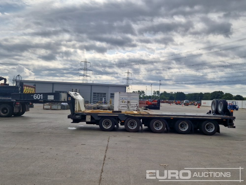 Crane Fruehauf 74 Ton 5 Axle Low Loader Trailer, Rear Steer - Dieplader oplegger: afbeelding 2 Crane Fruehauf 74 Ton 5 Axle Low Loader Trailer, Rear Steer - Dieplader oplegger: afbeelding 2