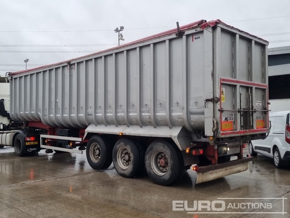 Fruehauf Tri Axle Bulk Tipping Trailer, Easy Sheet (CAT C - Insurance Loss) - Kipper oplegger: afbeelding 3 Fruehauf Tri Axle Bulk Tipping Trailer, Easy Sheet (CAT C - Insurance Loss) - Kipper oplegger: afbeelding 3