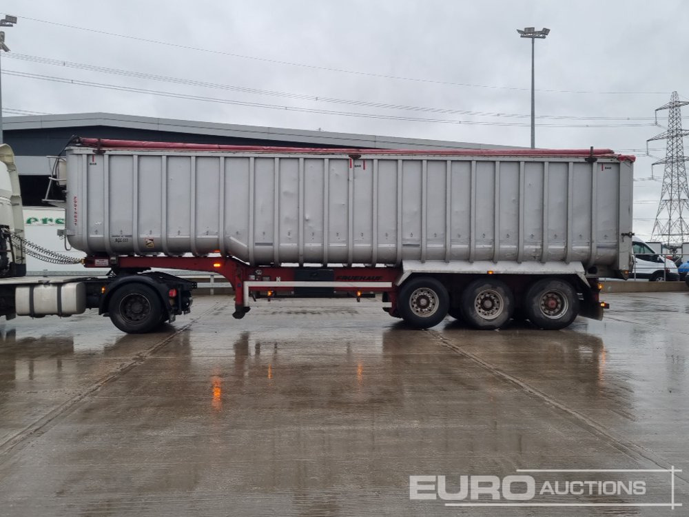 Fruehauf Tri Axle Bulk Tipping Trailer, Easy Sheet (CAT C - Insurance Loss) - Kipper oplegger: afbeelding 2 Fruehauf Tri Axle Bulk Tipping Trailer, Easy Sheet (CAT C - Insurance Loss) - Kipper oplegger: afbeelding 2