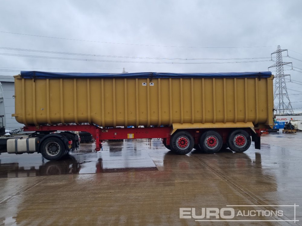 Fruehauf Tri Axle Bulk Tipping Trailer, Easy Sheet - Kipper oplegger: afbeelding 2 Fruehauf Tri Axle Bulk Tipping Trailer, Easy Sheet - Kipper oplegger: afbeelding 2