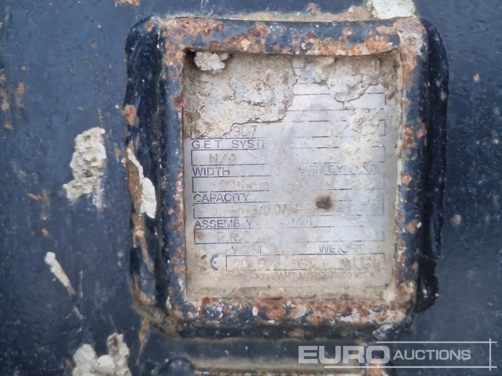 Bak Geith 48" Digging Bucket 65mm Pin to suit 13 Ton Excavator: afbeelding 12 Bak Geith 48" Digging Bucket 65mm Pin to suit 13 Ton Excavator: afbeelding 12