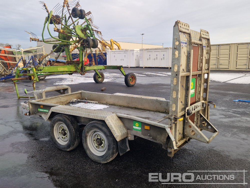Indespension 2700Kg Twin Axle Plant Trailer, Ramp - Machinetransporter: afbeelding 2 Indespension 2700Kg Twin Axle Plant Trailer, Ramp - Machinetransporter: afbeelding 2