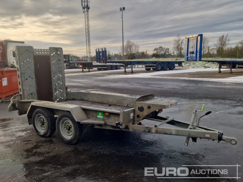 Indespension 2700Kg Twin Axle Plant Trailer, Ramp - Machinetransporter: afbeelding 4 Indespension 2700Kg Twin Axle Plant Trailer, Ramp - Machinetransporter: afbeelding 4