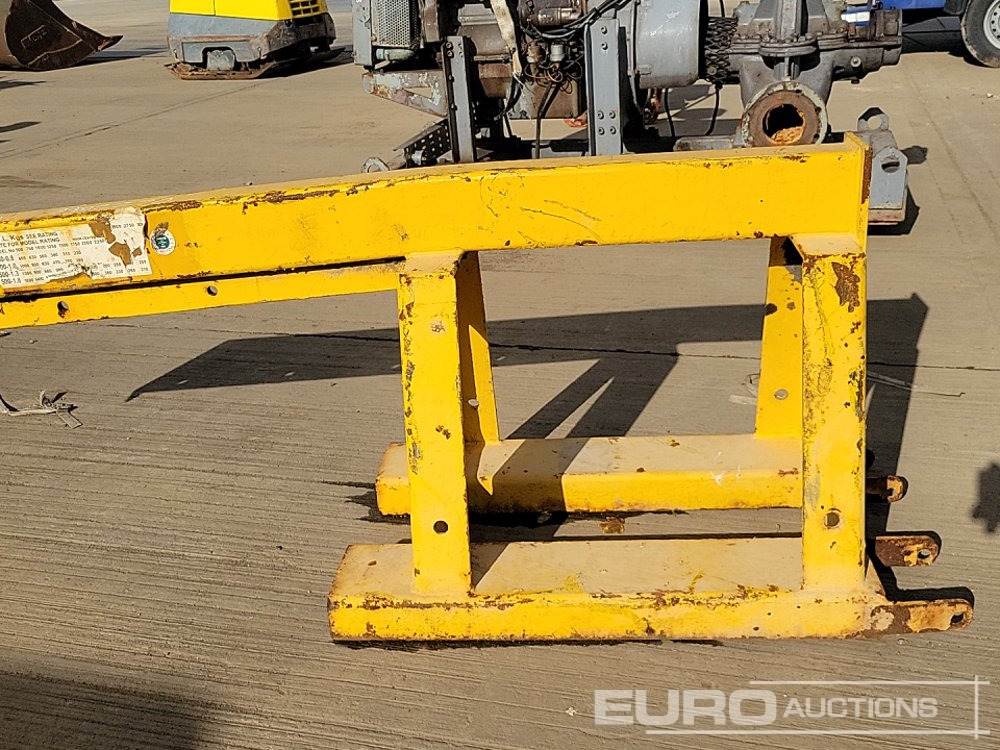 Intern transport Crane Jib to suit Forklift: afbeelding 11