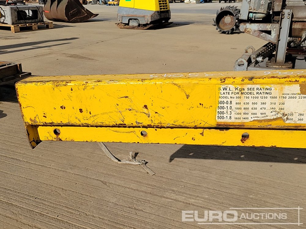Intern transport Crane Jib to suit Forklift: afbeelding 9