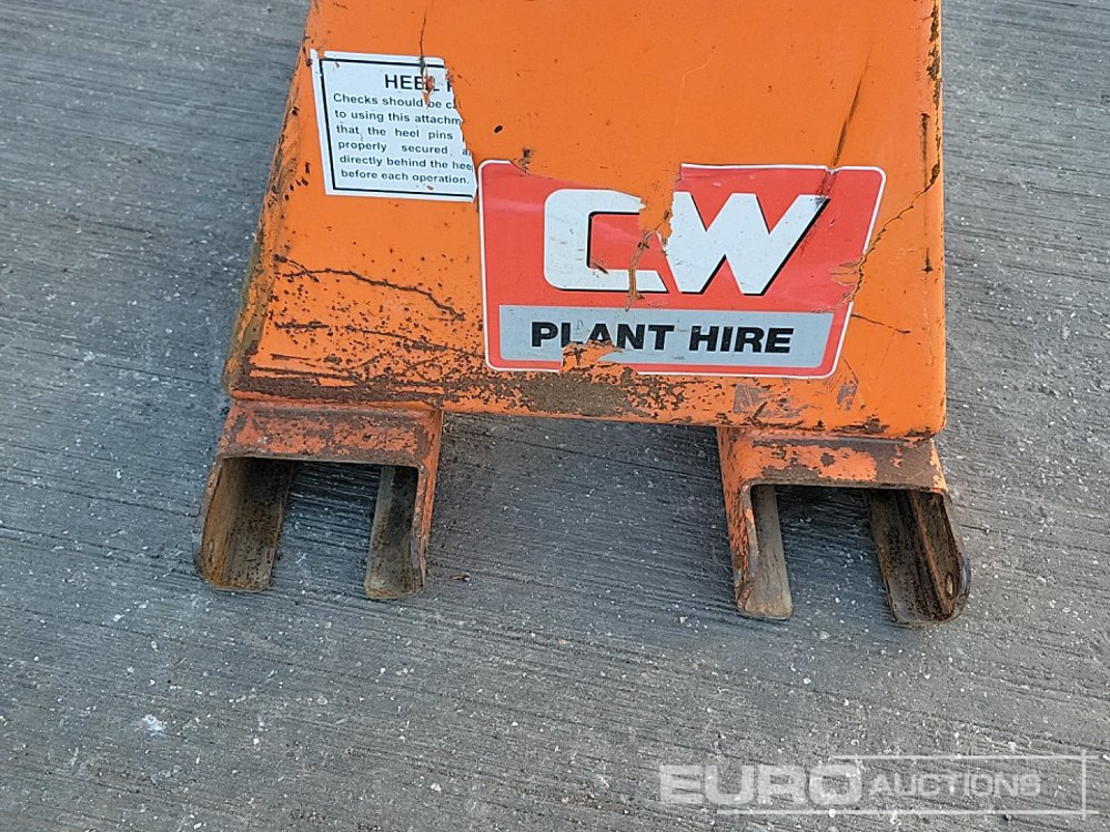 Intern transport Telescopic Crane Jib to suit Forklift: afbeelding 12