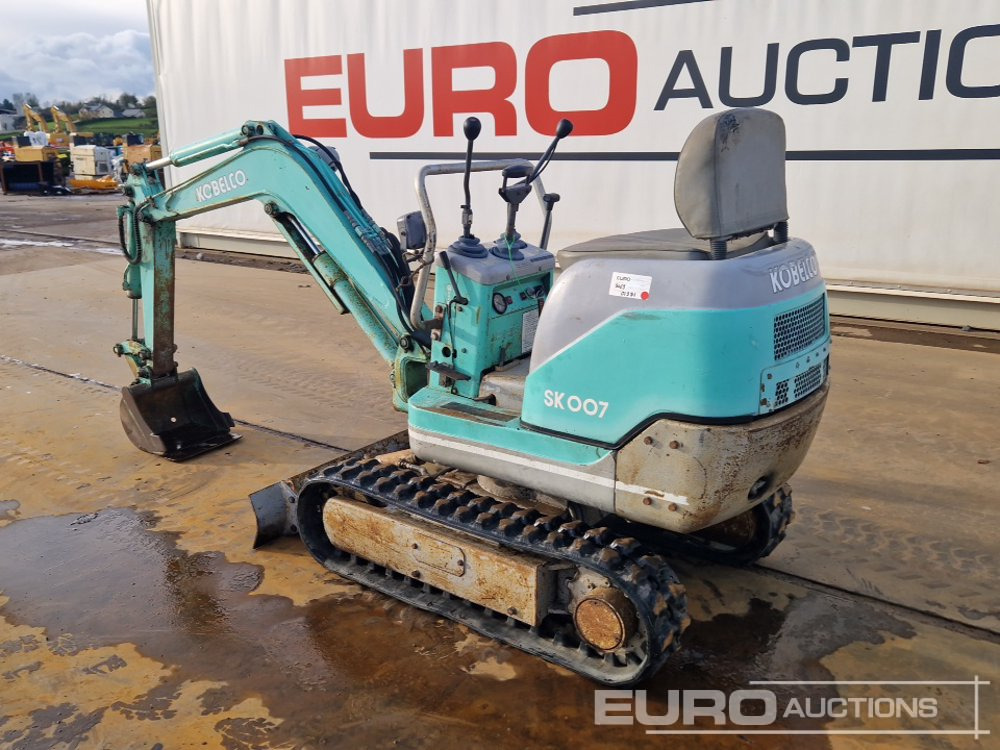 Kobelco SK007-2 - Minigraafmachine: afbeelding 3 Kobelco SK007-2 - Minigraafmachine: afbeelding 3