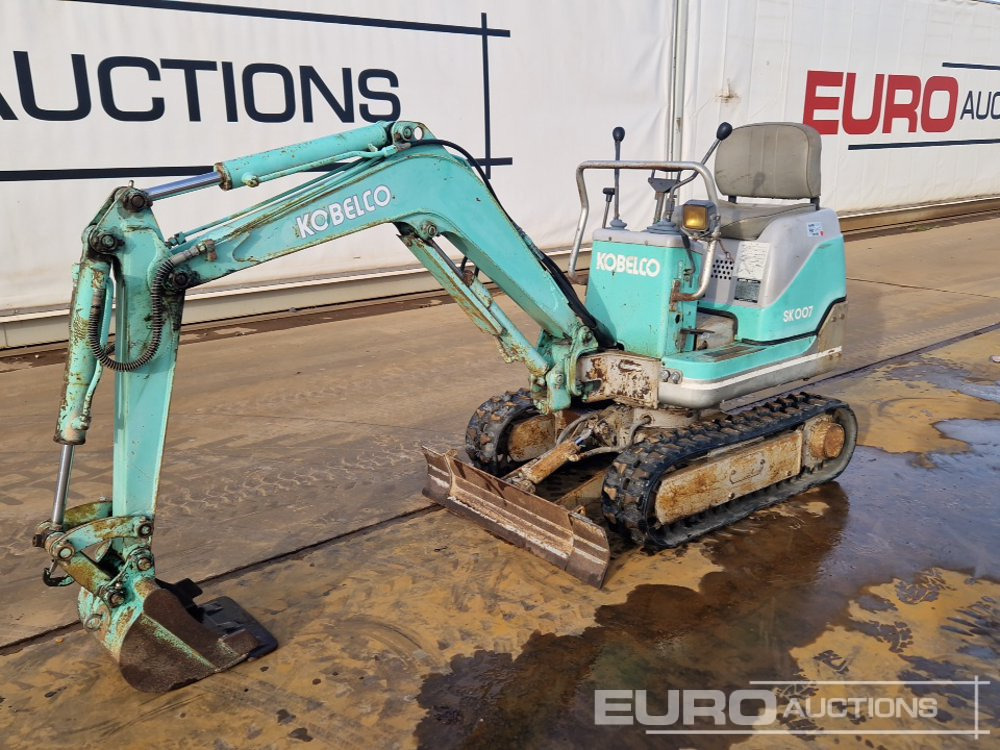 Kobelco SK007-2 - Minigraafmachine: afbeelding 1 Kobelco SK007-2 - Minigraafmachine: afbeelding 1
