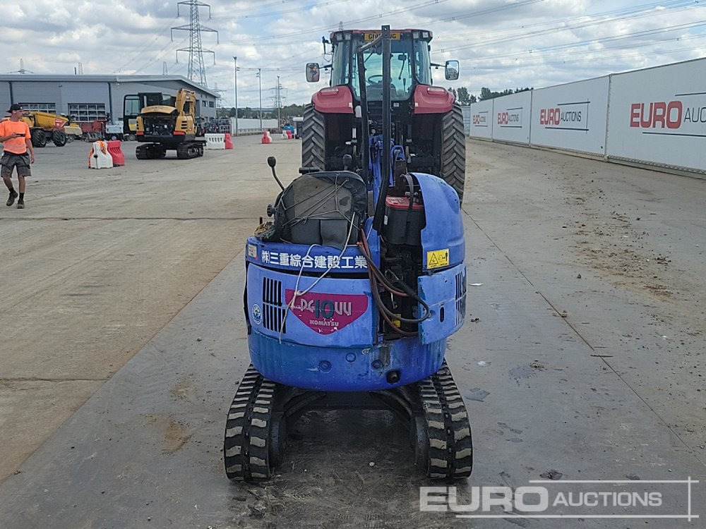 Komatsu PC10UU-3 - Minigraafmachine: afbeelding 4 Komatsu PC10UU-3 - Minigraafmachine: afbeelding 4