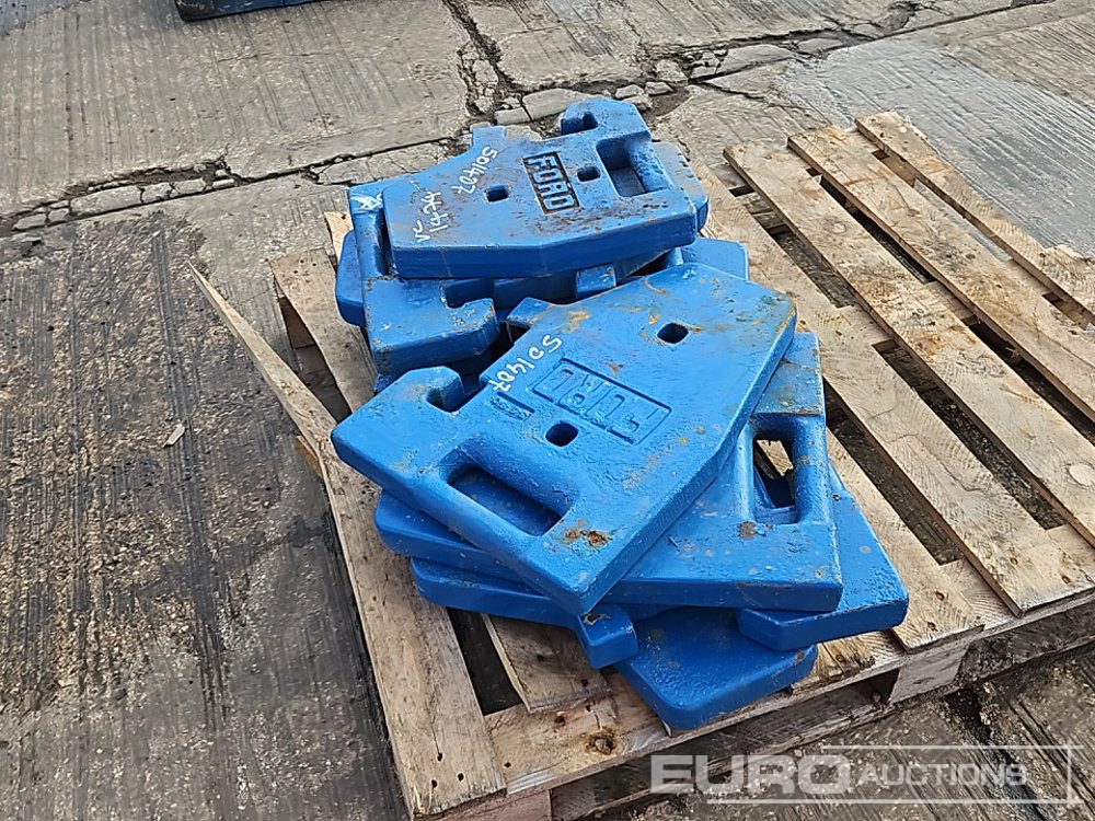Pallet of Ford Tractor Weights - Landbouwmachine: afbeelding 5 Pallet of Ford Tractor Weights - Landbouwmachine: afbeelding 5