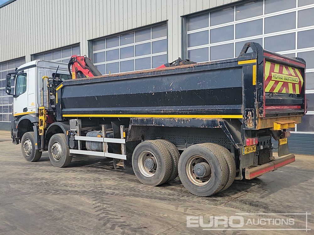 Mercedes Arocs 3240 - Kipper vrachtwagen, Kraanwagen: afbeelding 3 Mercedes Arocs 3240 - Kipper vrachtwagen, Kraanwagen: afbeelding 3