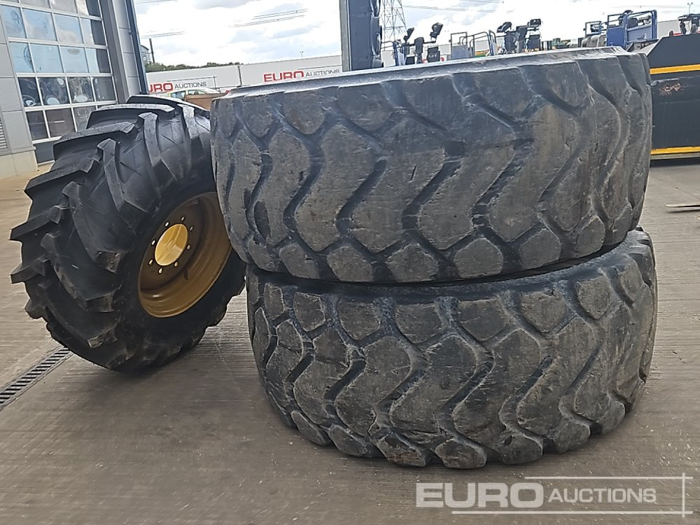 Michelin 26.5R25 Tyre (2 of), 500/70-24 Tye & Rim - Band: afbeelding 4 Michelin 26.5R25 Tyre (2 of), 500/70-24 Tye & Rim - Band: afbeelding 4