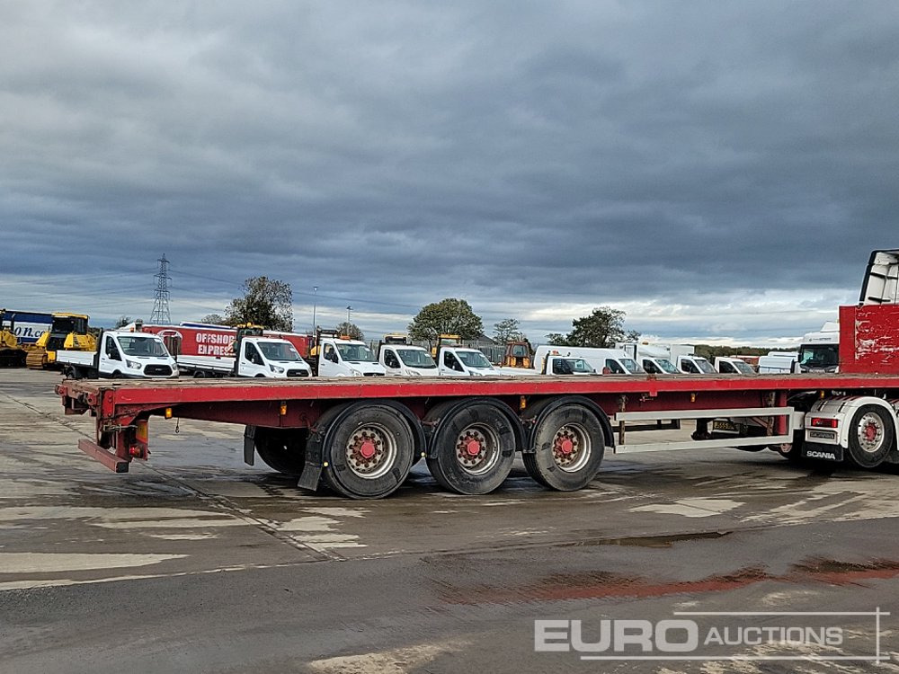 Montracon Tri Axle Flat Bed Trailer - Vlakke/ Open oplegger: afbeelding 5 Montracon Tri Axle Flat Bed Trailer - Vlakke/ Open oplegger: afbeelding 5