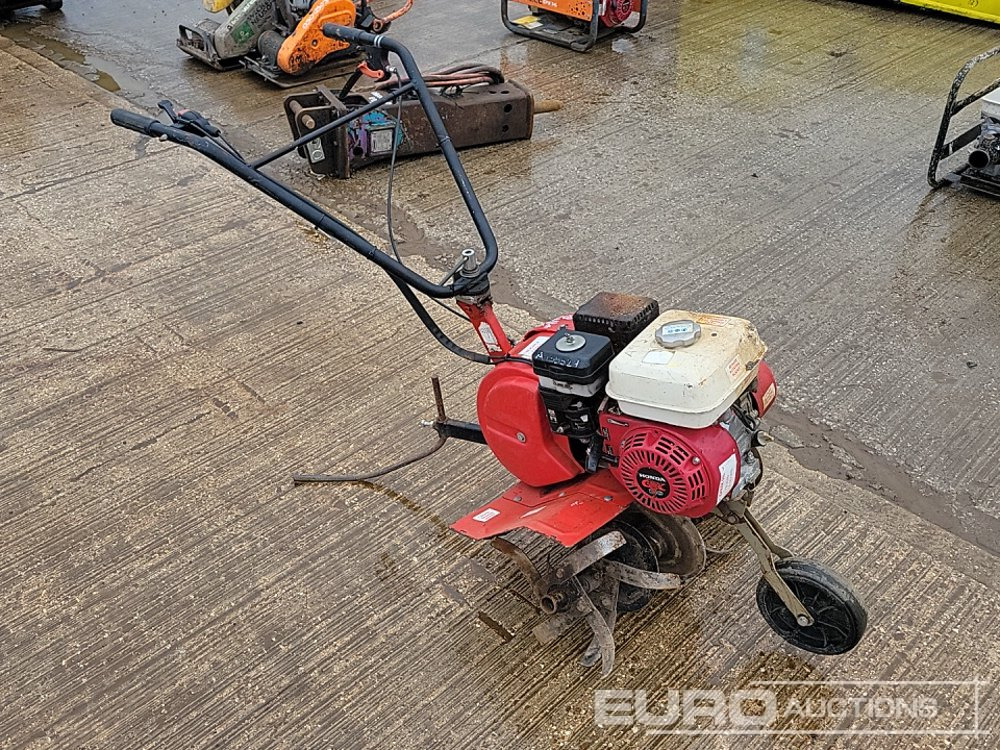 Bouwmaterieel Petrol Walk Behing Rotovator, Honda Engine: afbeelding 7