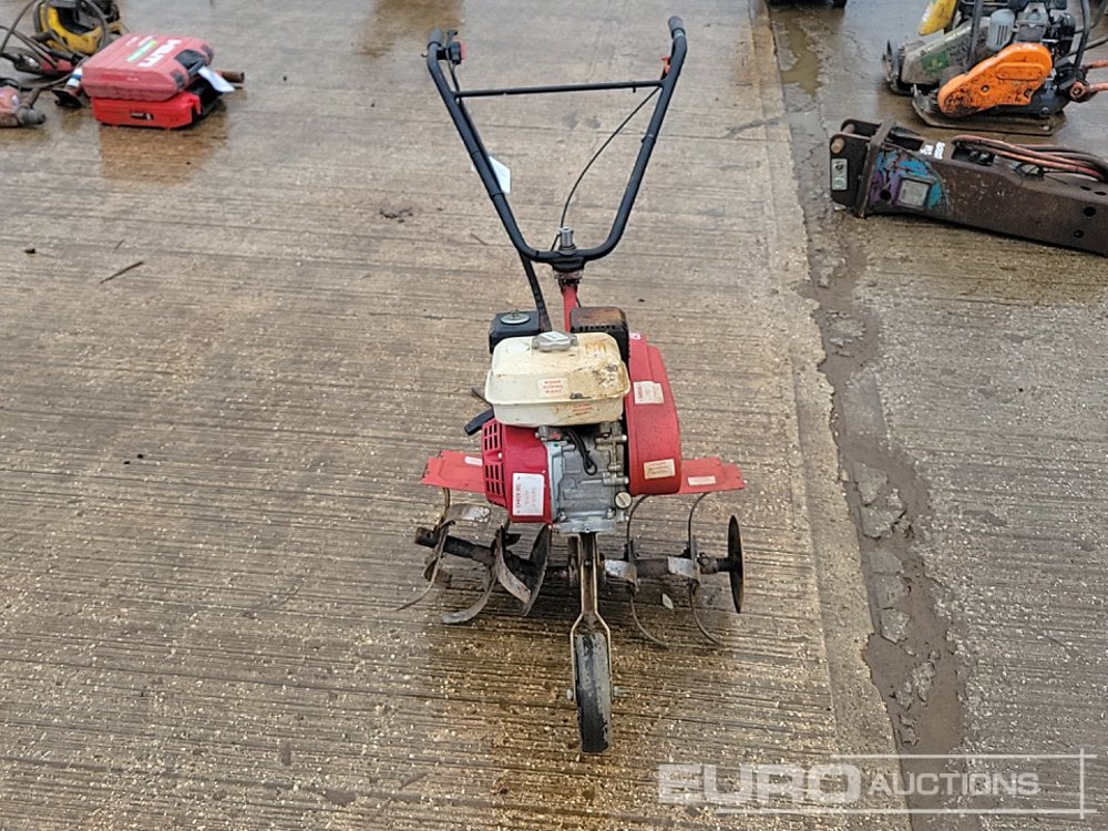 Bouwmaterieel Petrol Walk Behing Rotovator, Honda Engine: afbeelding 8