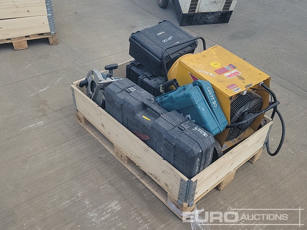 Probst FXAH120 Cordless Vacuum Lift (3 of), Makita 110 Volt Circular Saw, Makita Cordless Resipricating Saw, 415 Volt Masters Space Heater, 110 Volt Milwaukee Hammer Drill - Bouwmaterieel: afbeelding 3 Probst FXAH120 Cordless Vacuum Lift (3 of), Makita 110 Volt Circular Saw, Makita Cordless Resipricating Saw, 415 Volt Masters Space Heater, 110 Volt Milwaukee Hammer Drill - Bouwmaterieel: afbeelding 3