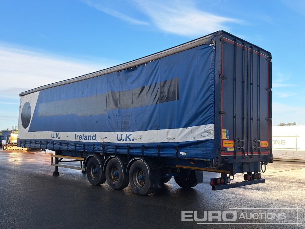 SDC 45' Tri Axle Curtainsider Trailer, BPW Axles - Schuifzeiloplegger: afbeelding 3 SDC 45' Tri Axle Curtainsider Trailer, BPW Axles - Schuifzeiloplegger: afbeelding 3